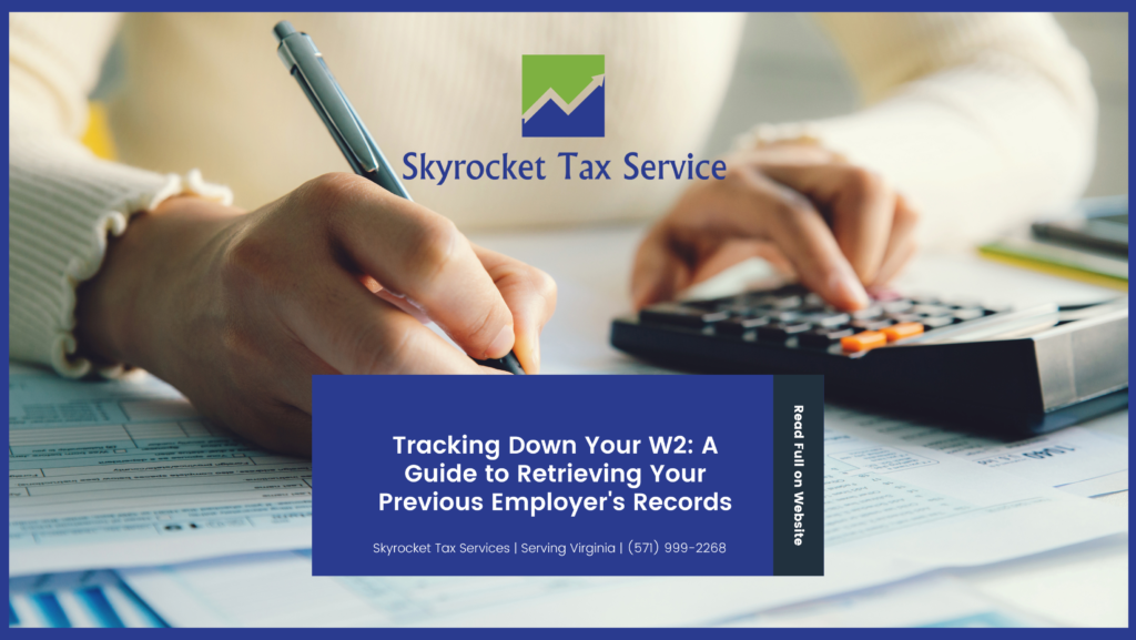 1-Tracking Down Your W2 A Guide to Retrieving Your Previous Employer's Records